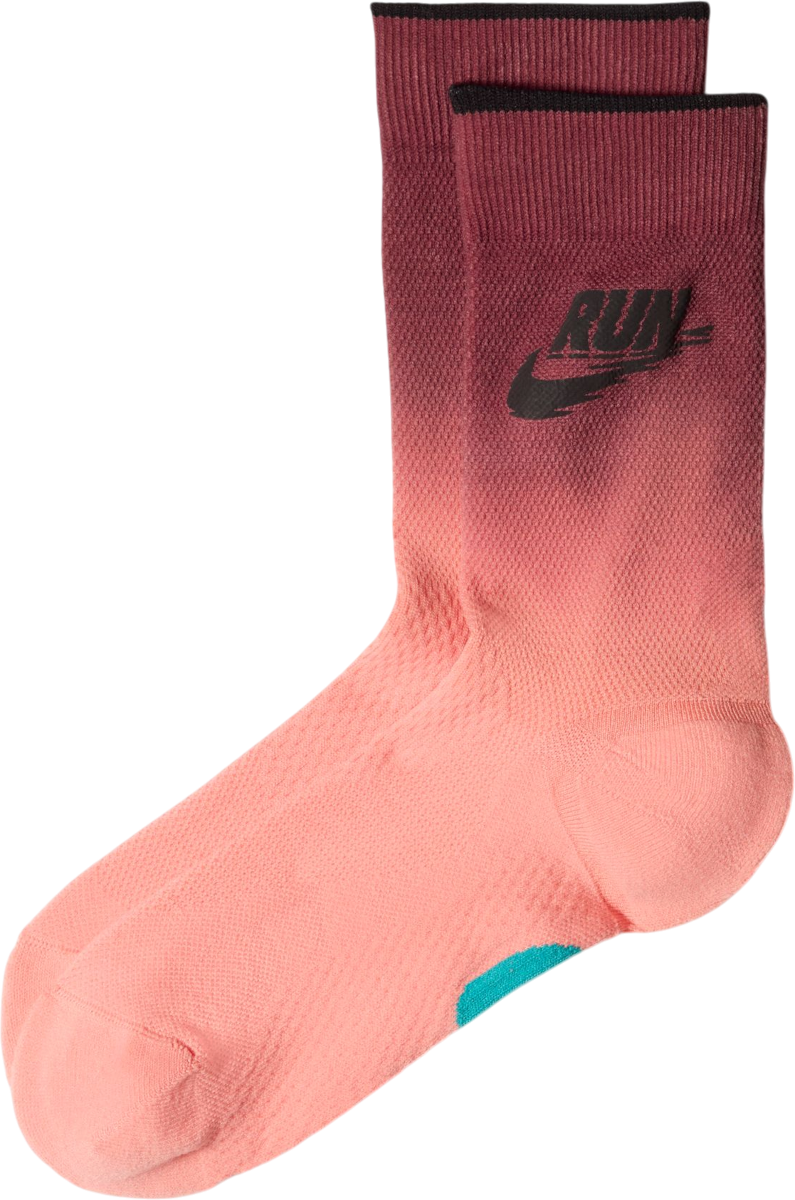 Nike Run Midweight Sokken, L, Rood