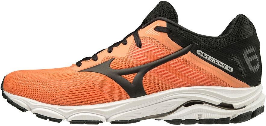 orange mizuno running shoes