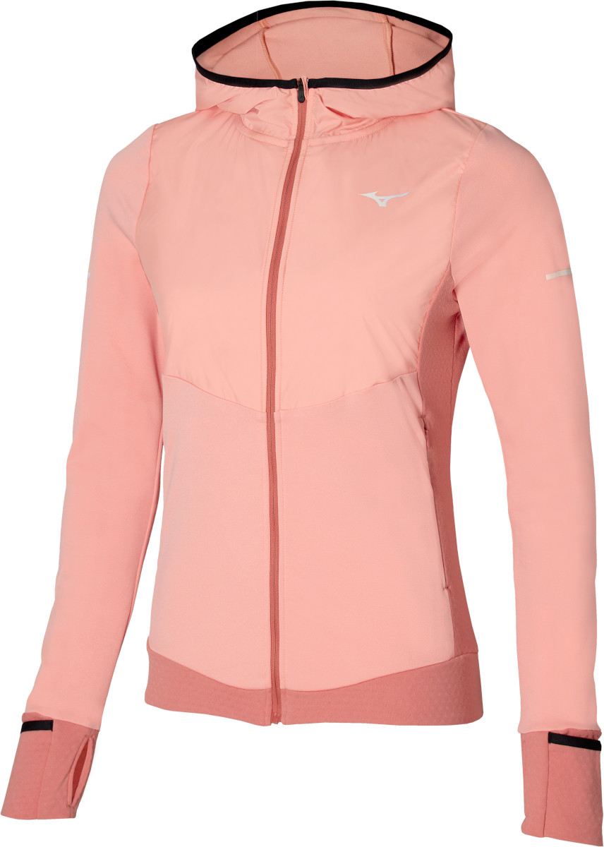 Sweatshirt med huva Mizuno Warmalite Hybrid FZ