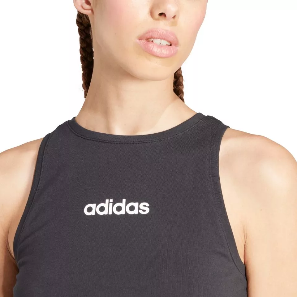 Maiou adidas Sportswear  Essentials Linear Slim Cotton