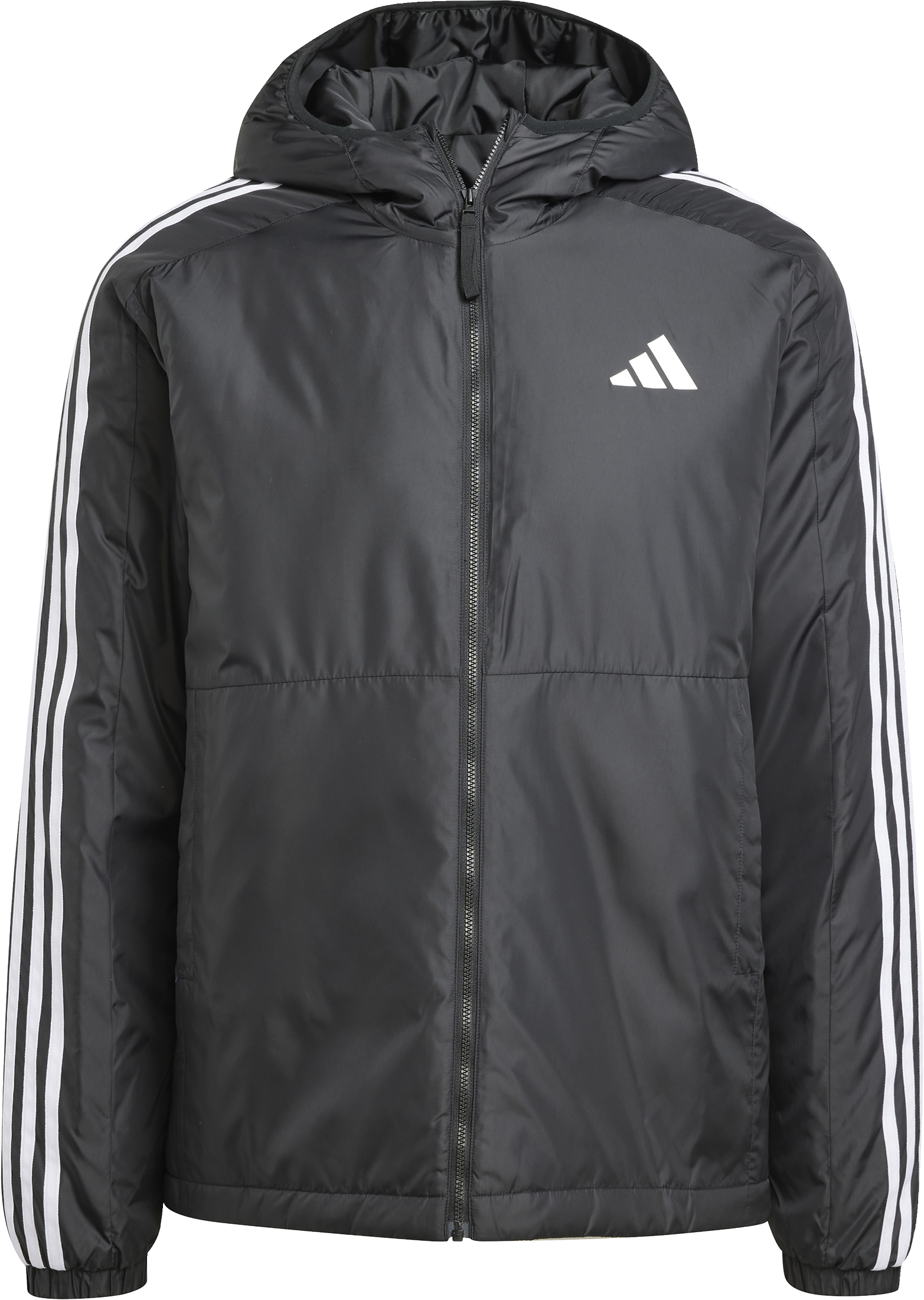 Essentials 3-Stripes Hooded Jacket