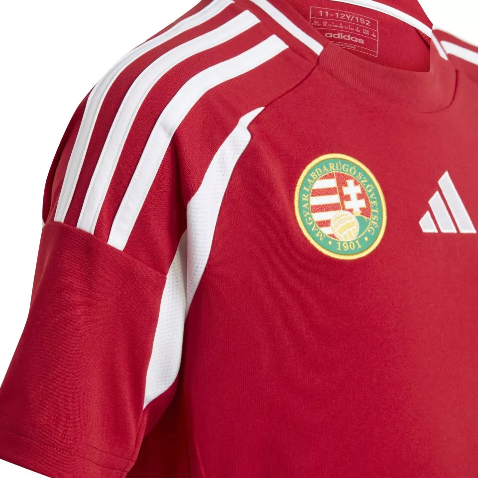 Dětský domácí dres s krátkým rukávem adidas Maďarsko 2024