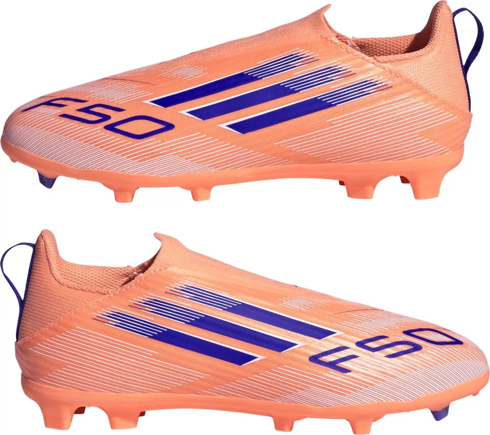 Ghete de fotbal adidas F50 League Laceless FG Kids - 11teamsports.ro