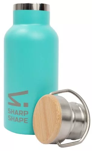 Garrafa Sharp Shape STAINLESS STEEL BOTTLE 350 ML LIGHT BLUE