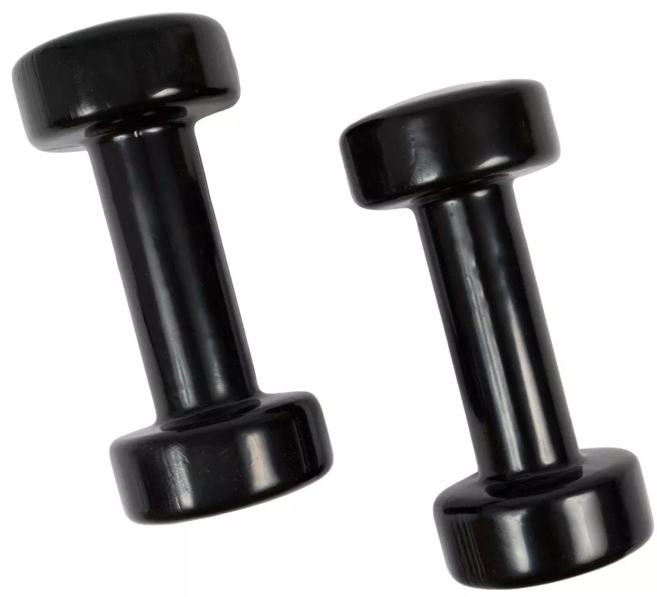 Uteži Sharp Shape VINYL DUMBBELL 2 X 3 KG BLACK