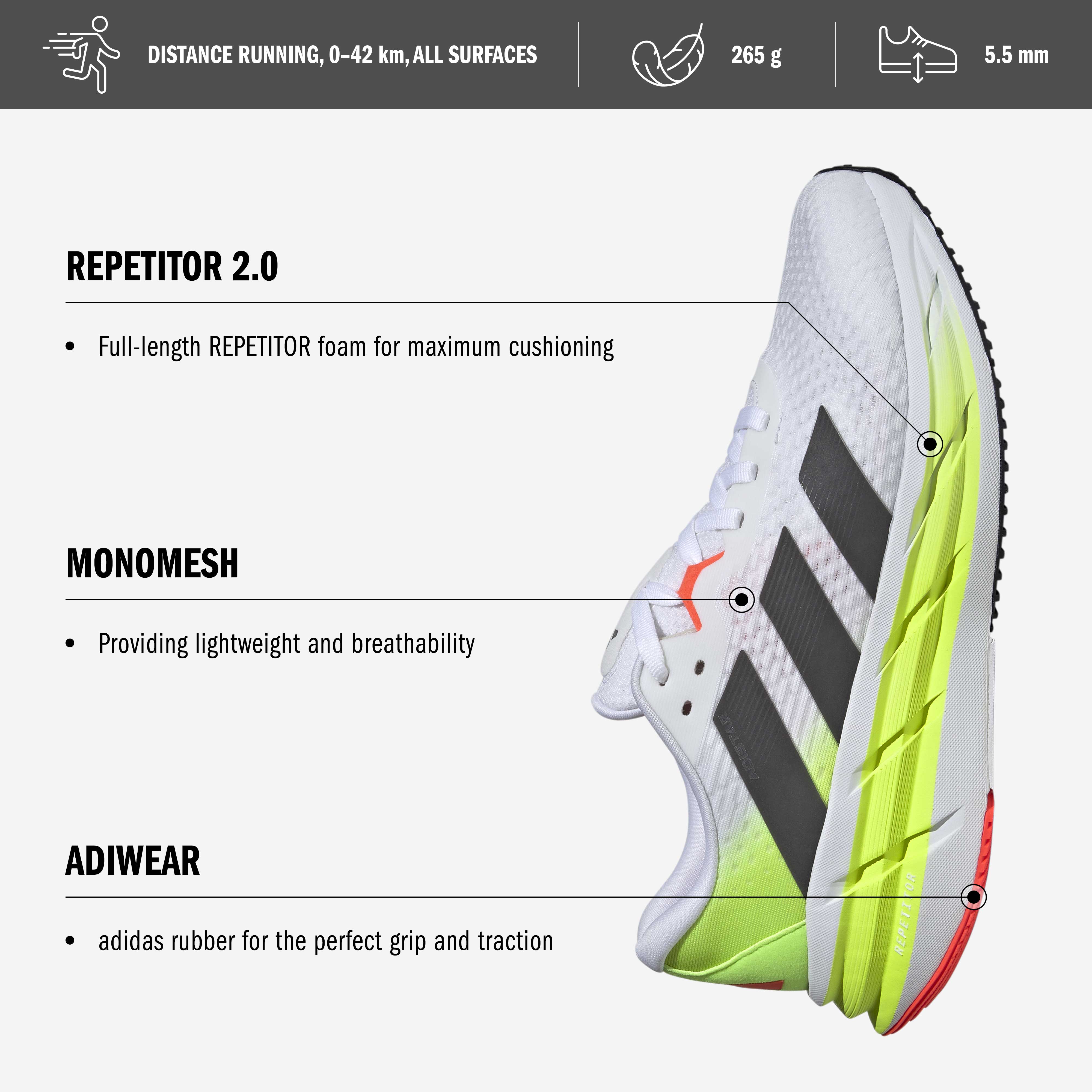 Running shoes adidas ADISTAR 3 M - Top4Running.com