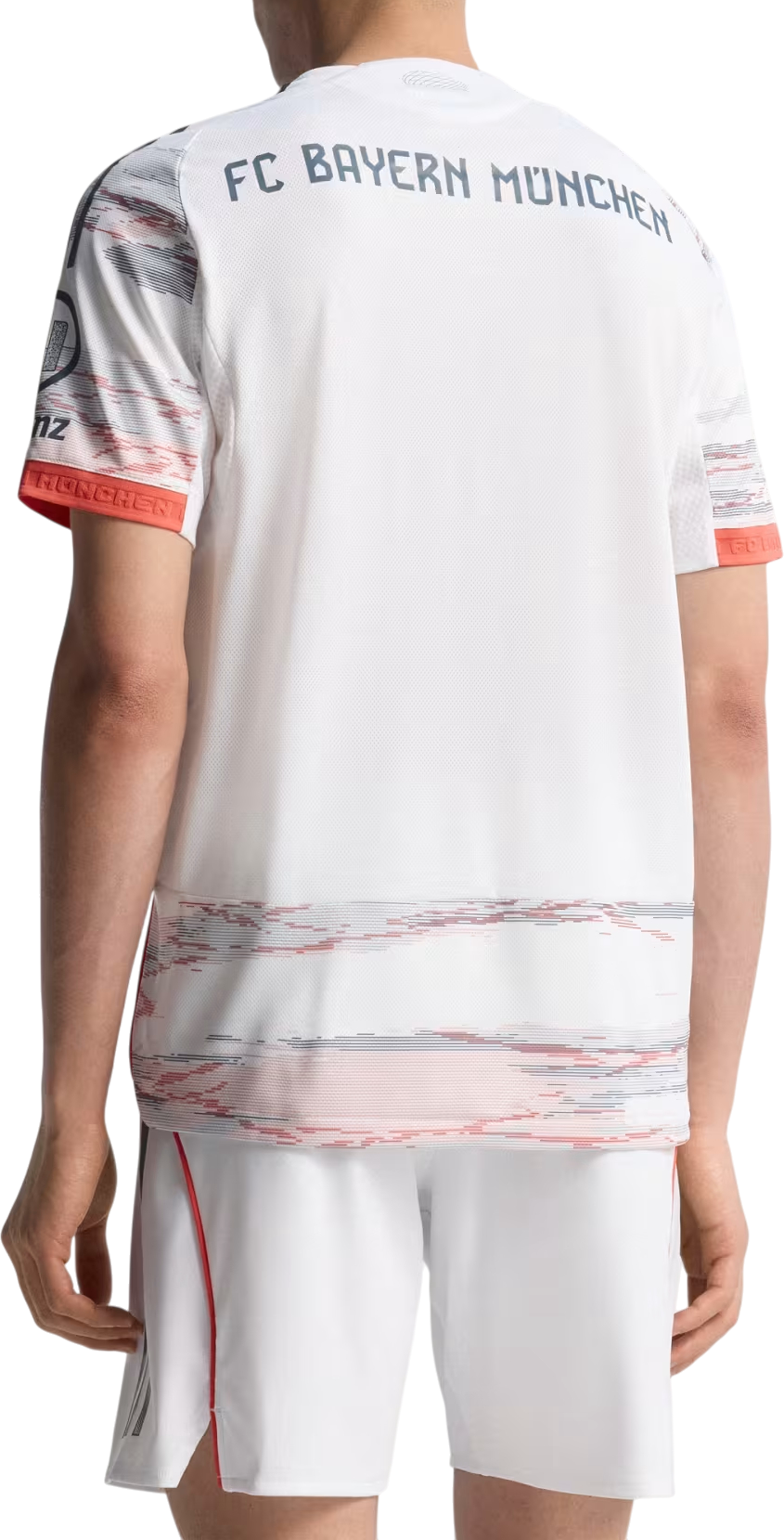 Bayern München Football Club Home - White/Red/Gold Metallic