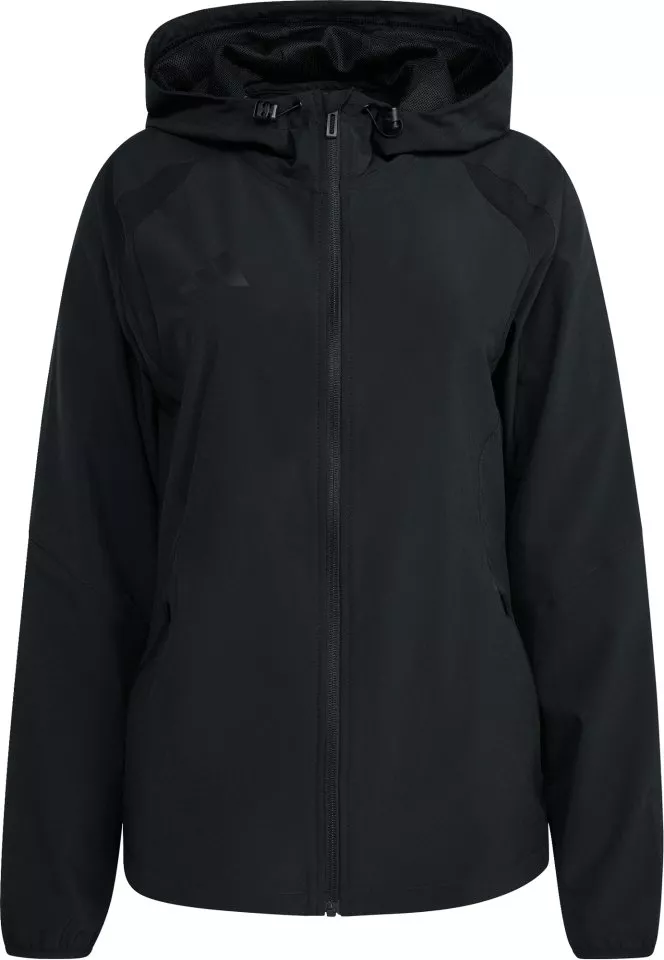 Jakna s kapuljačom adidas Tiro Travel Windbreaker Women