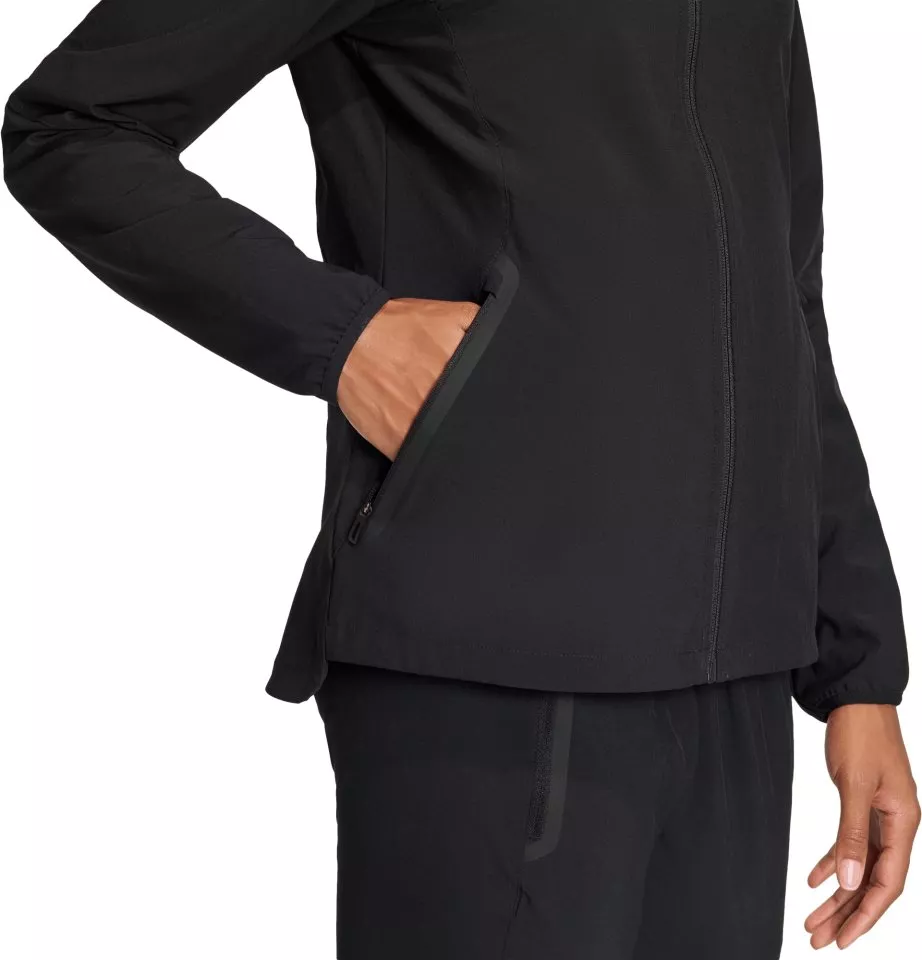 Jakna s kapuljačom adidas Tiro Travel Windbreaker Women