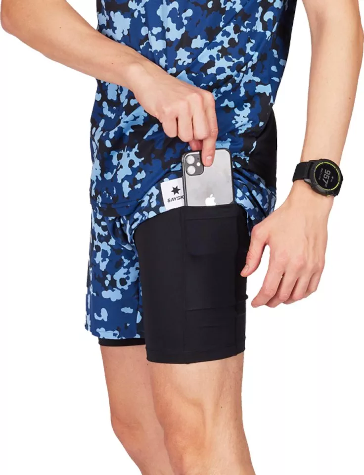 Σορτς Saysky 2 in 1 Camo Pace Shorts 5