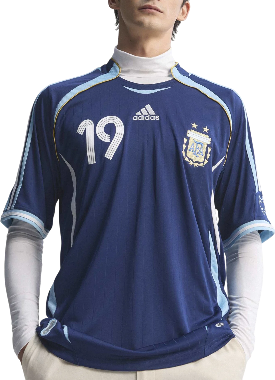 Bluza adidas Argentina Away 2006 Messi - 11teamsports.ro