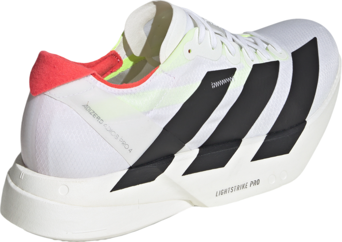 【Adidas】Adizero Adios Pro 4 M White Black JR1094 adidas Adizero Adios Pro 4 White Black Men's - JR1094 - US