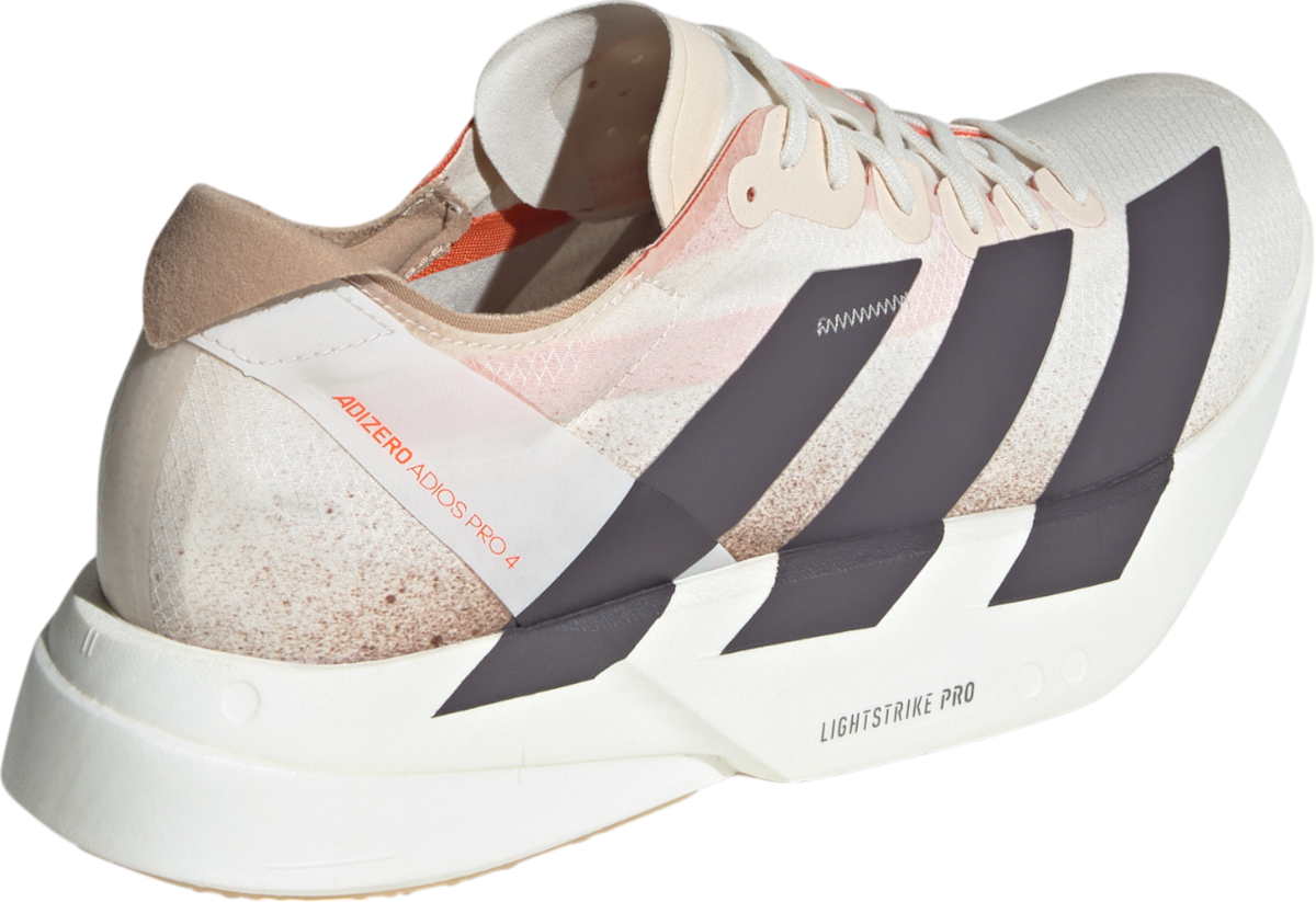 c*き様 【美品】adidas ADIZERO ADIOS PRO 4 W 27 adidas Adizero Adios Pro 4 Men's White/Black/Silver Metallic