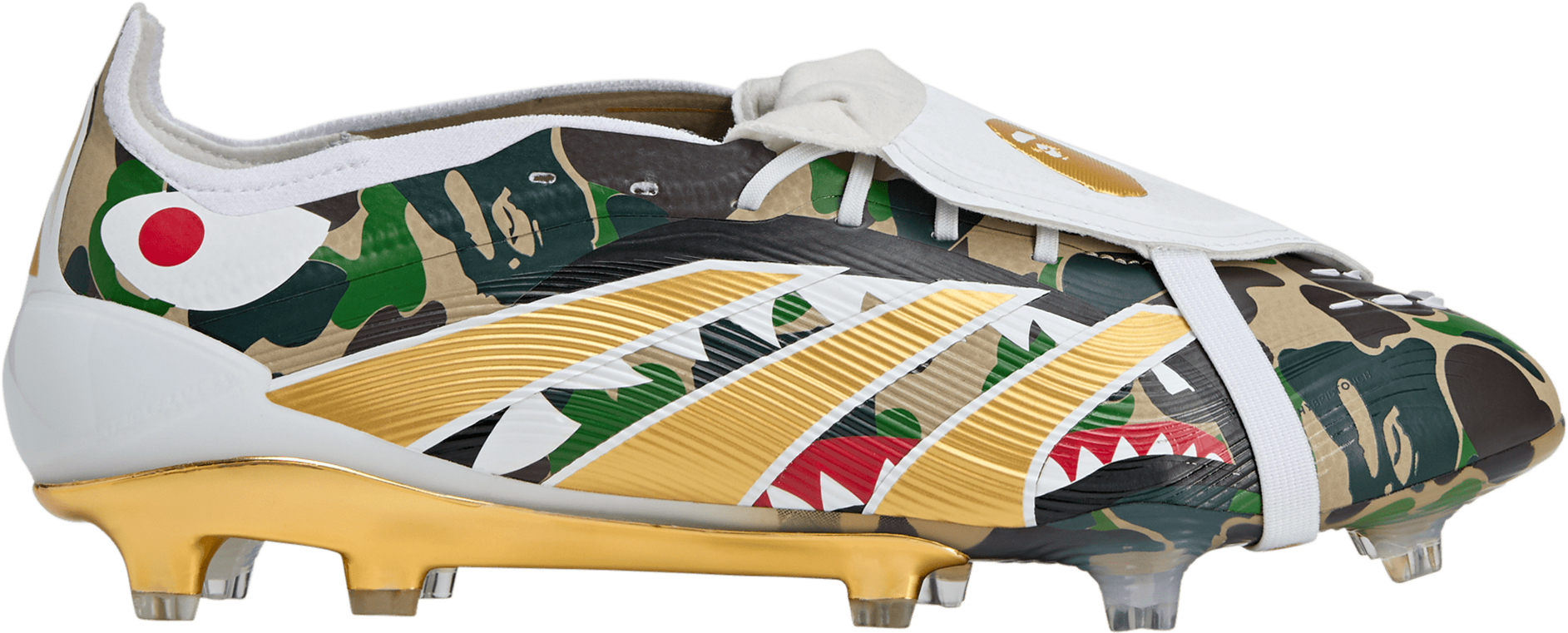 Buty piłkarskie adidas x BAPE Predator Elite Fold Over Tongue FG