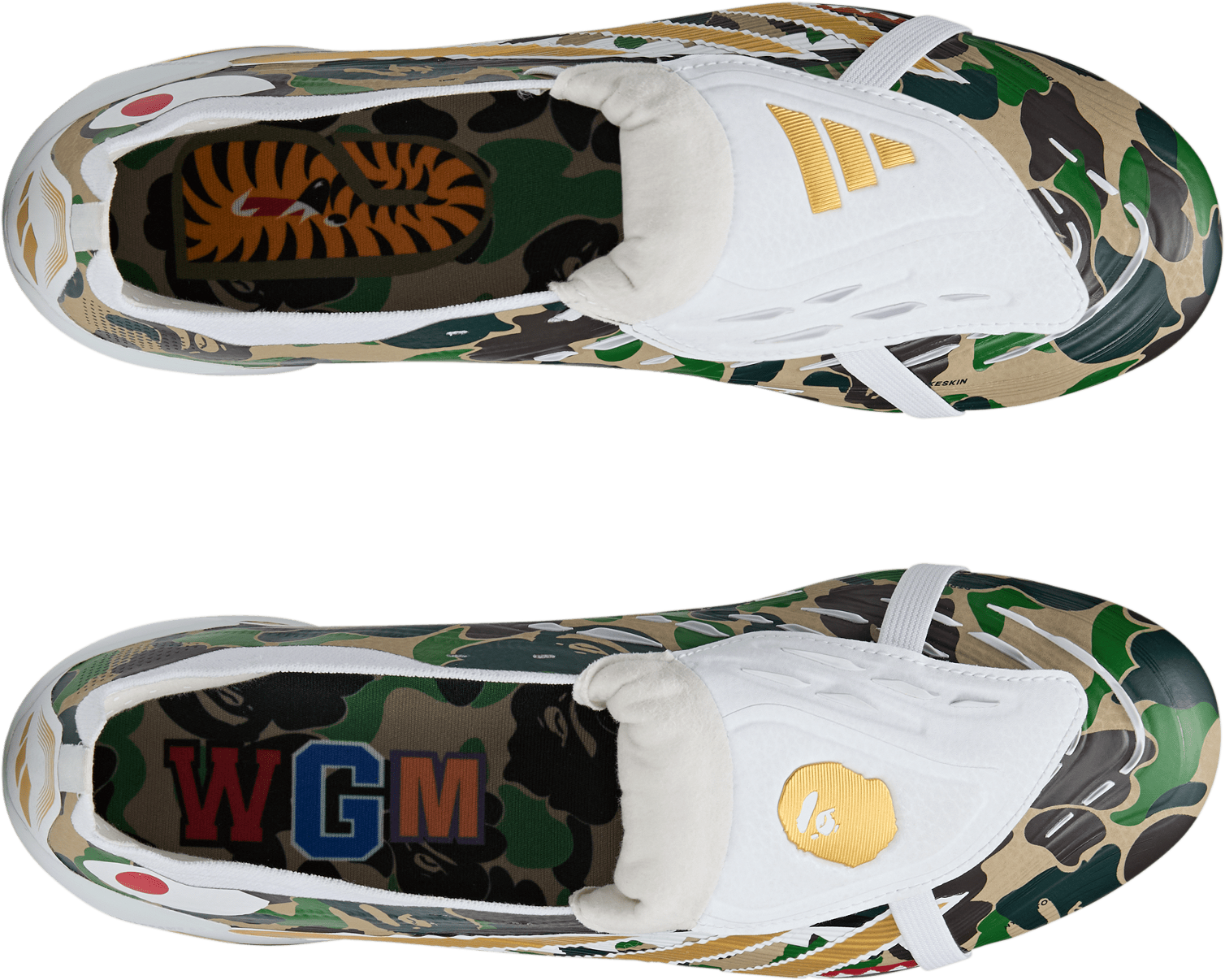 Ghete de fotbal adidas x BAPE Predator Elite Fold Over Tongue FG