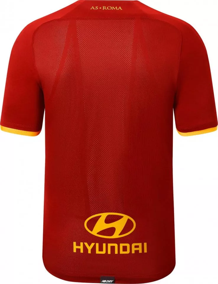 Dětský domácí dres s krátkým rukávem New Balance AS Roma 2021/22