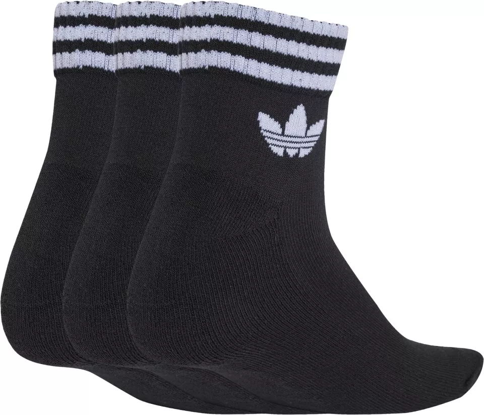 Ponožky adidas Stripes Ankle 3 Pack