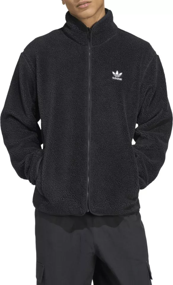 Mikina adidas Originals Trefoil Essentials Teddy Fleece