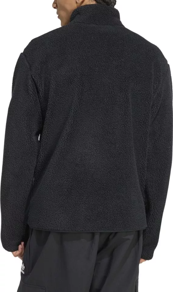 Mikina adidas Originals Trefoil Essentials Teddy Fleece