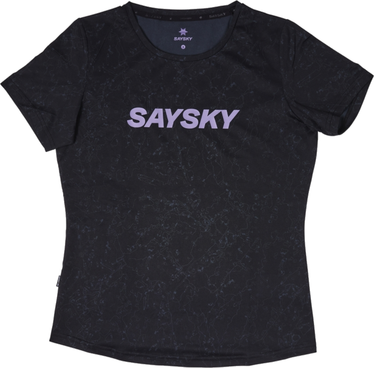 Dámské běžecké tričko s krátkým rukávem Saysky Map Combat