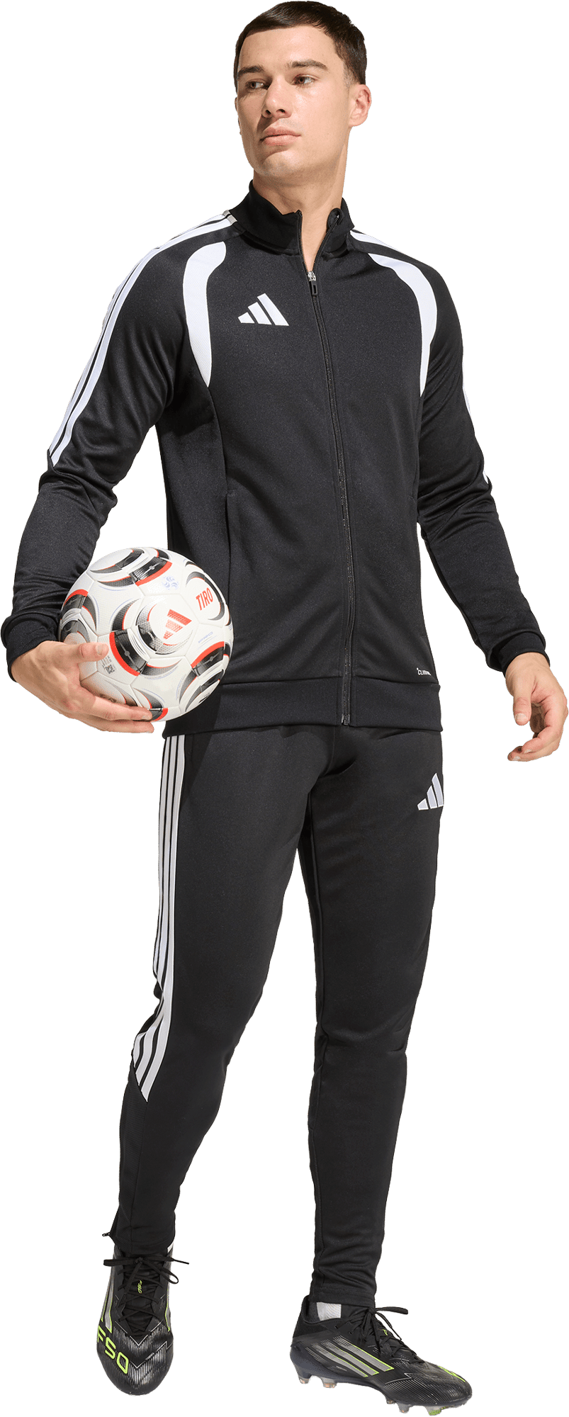 adidas Tiro 2026 League Jacket Black White — foto 6