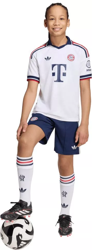 Detské hosťujúce šortky adidas FC Bayern 2026/27
