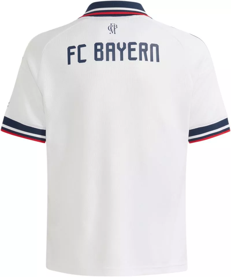 Dětský hostující dres s krátkým rukávem adidas FC Bayern Mnichov 2026/27