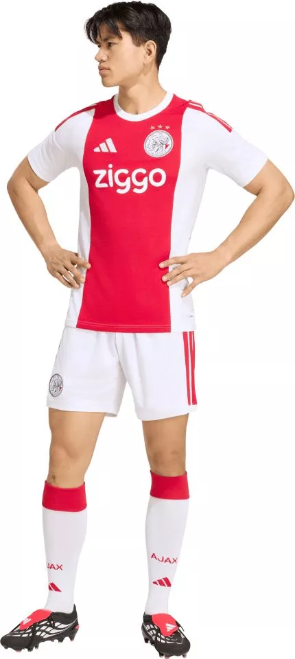 Camisola de jogo em casa masculina de manga curta adidas Ajax Amsterdam 2026/27
