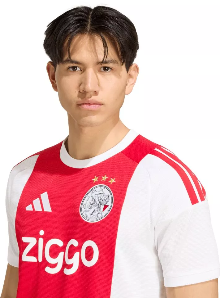 Camisola de jogo em casa masculina de manga curta adidas Ajax Amsterdam 2026/27