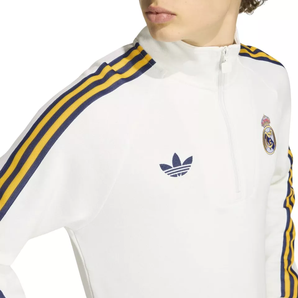 Hanorac adidas Real Madrid Originals Zip Top