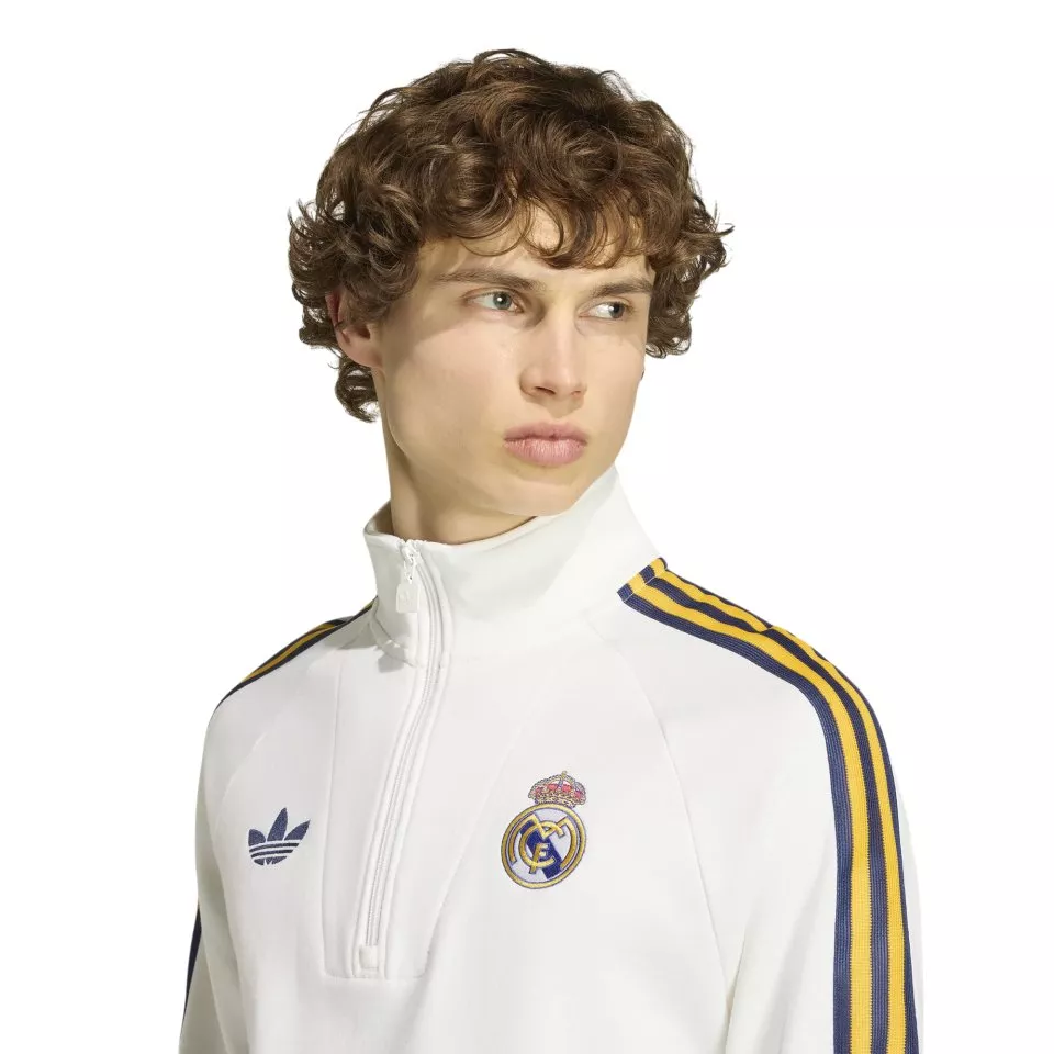 Hanorac adidas Real Madrid Originals Zip Top