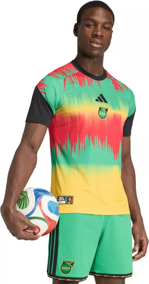 Jersey adidas Jamaica 2026 x Bob Marley Home Pre-Match