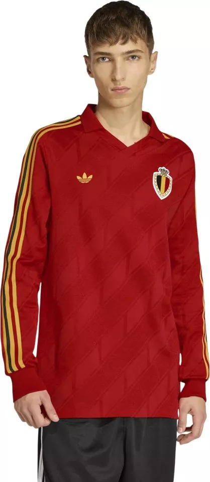 Koszulka z długim rękawem adidas Originals Belgium Home Long Sleeve 1986
