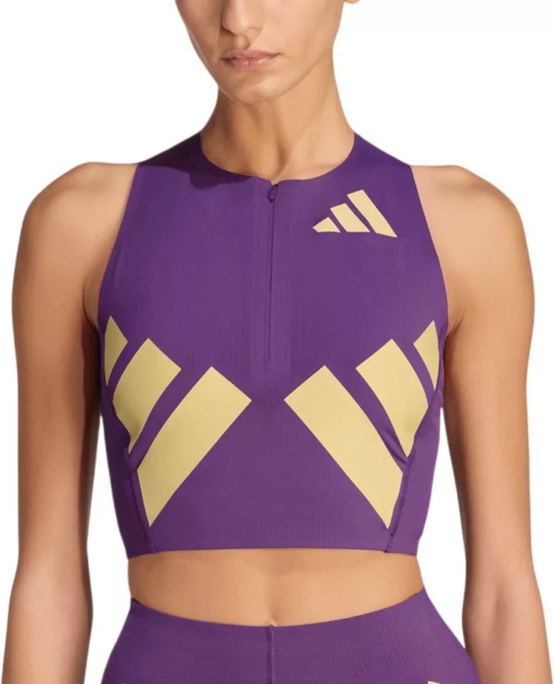 Canotte e Top adidas Adizero Road to Records crop