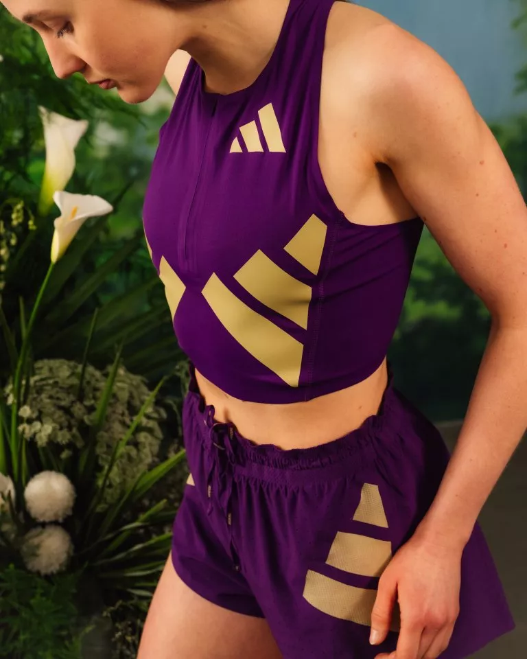 Canotte e Top adidas Adizero Road to Records crop