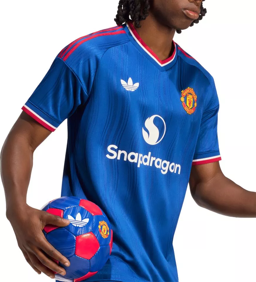 Pánský autentický hostující dres s krátkým rukávem adidas Manchester United 2026/27