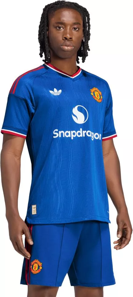 Pánský autentický hostující dres s krátkým rukávem adidas Manchester United 2026/27
