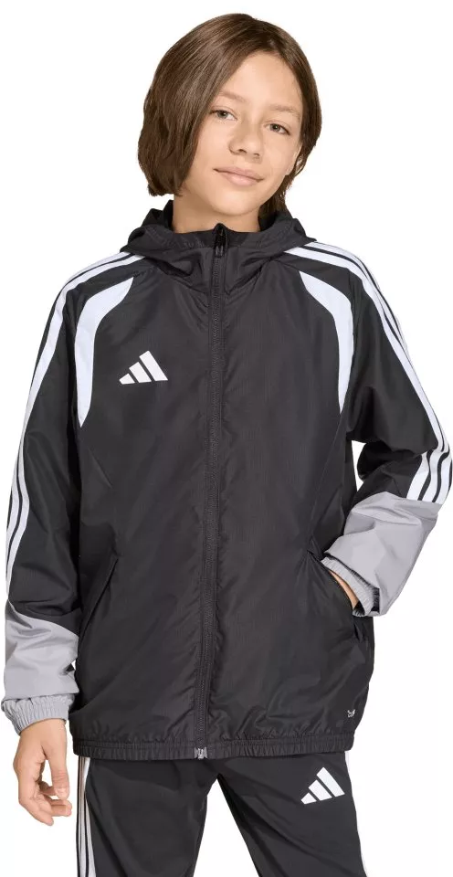 Bunda s kapucňou adidas Tiro 26 Competition All Weather Kids
