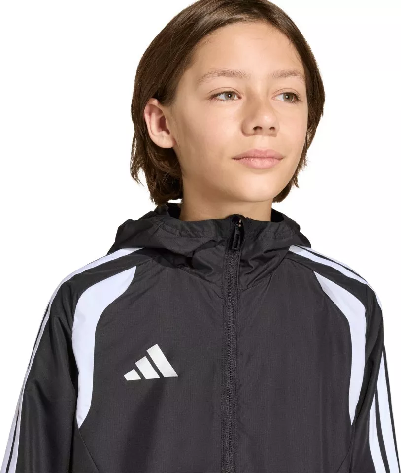 Bunda s kapucňou adidas Tiro 26 Competition All Weather Kids