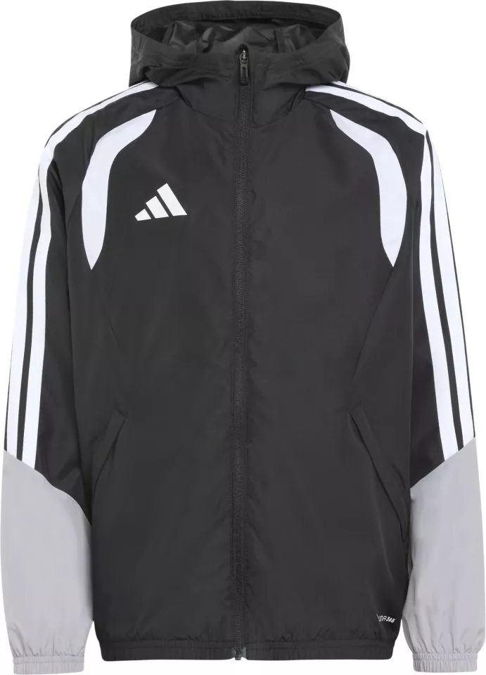 Bunda s kapucňou adidas Tiro 26 Competition All Weather Kids