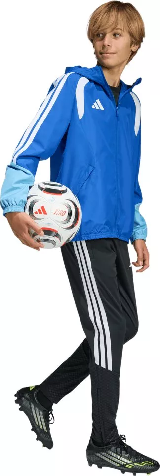 Hupullinen takki adidas  Tiro 26 Competition All Weather Kids