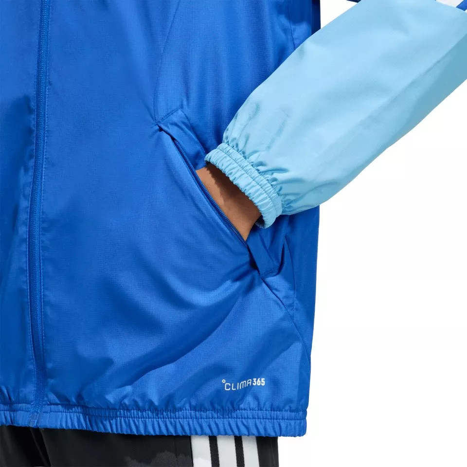 Hupullinen takki adidas  Tiro 26 Competition All Weather Kids