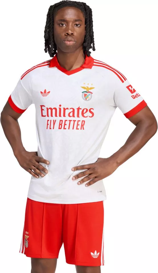 Męska koszulka wyjazdowa z krótkim rękawem adidas Benfica Lisabon 2026/27