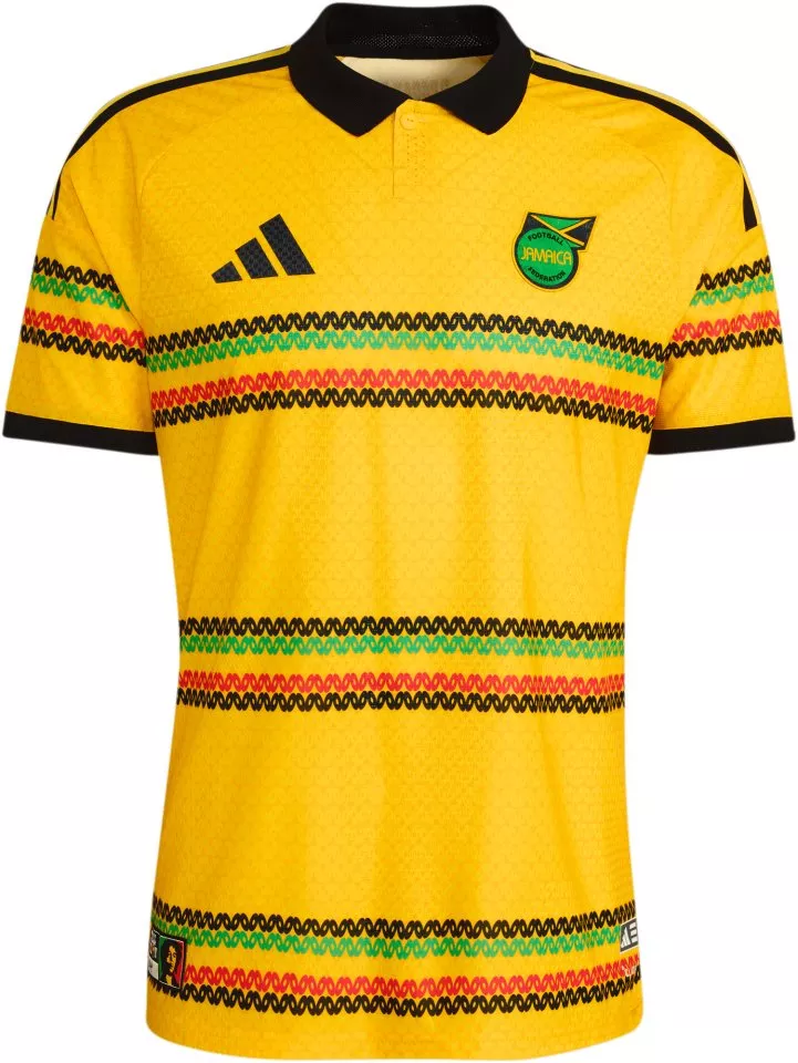 Pánský domácí dres s krátkým rukávem adidas Jamaica 2026 x Bob Marley