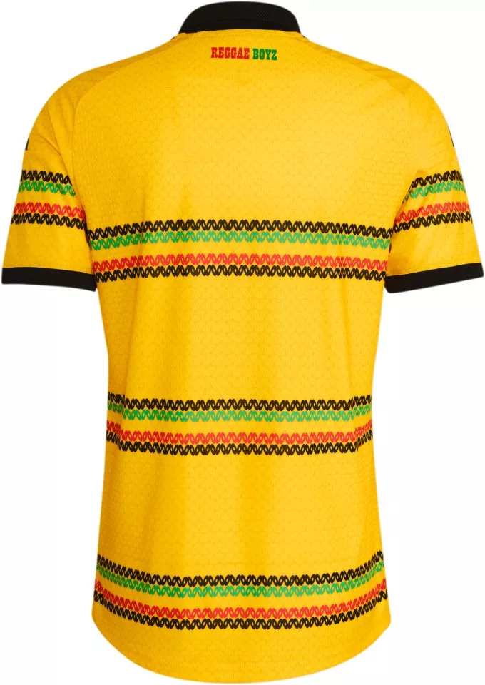 Pánský domácí dres s krátkým rukávem adidas Jamaica 2026 x Bob Marley