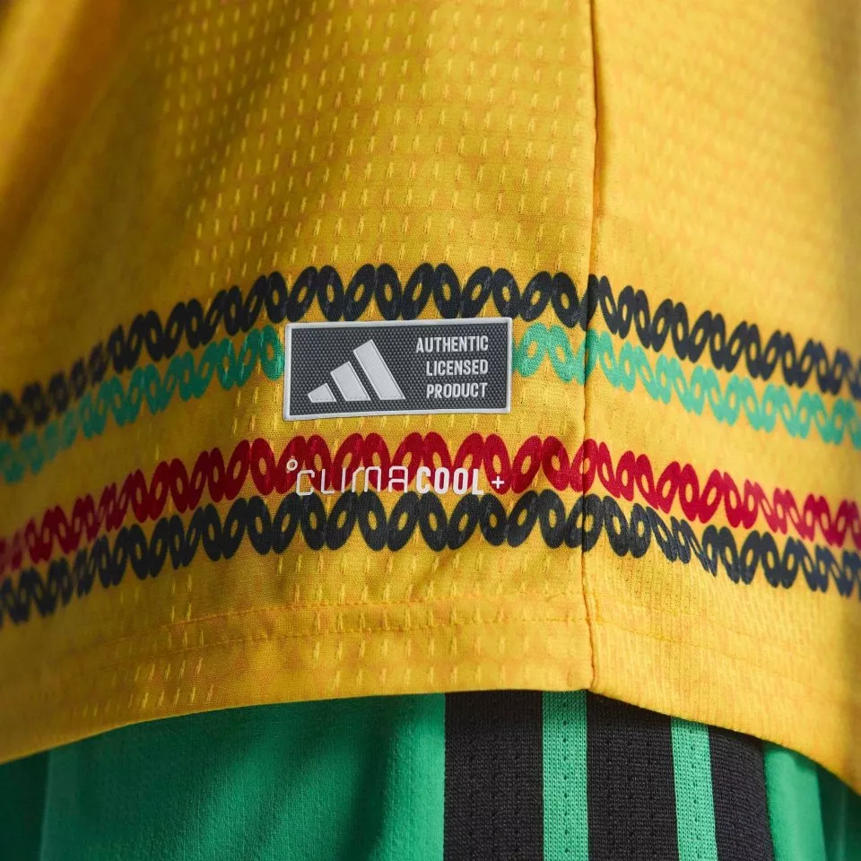 Pánský domácí dres s krátkým rukávem adidas Jamaica 2026 x Bob Marley