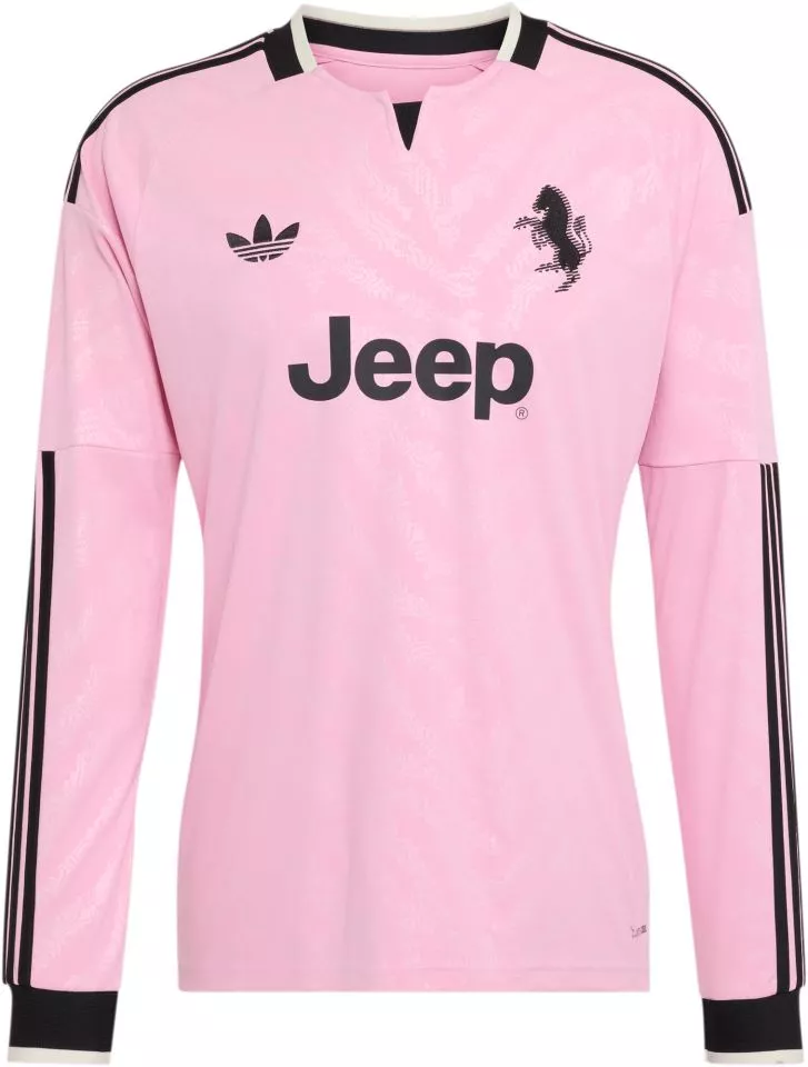 Pánský hostující fotbalový dres s dlouhým rukávem adidas Juventus 2026/27