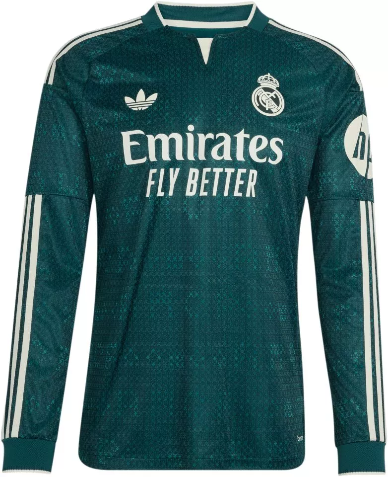 Pánský hostující dres s dlouhým rukávem adidas Real Madrid Authentic 2026/27
