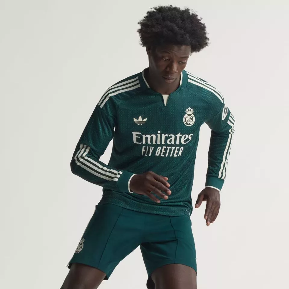 Pánský hostující dres s dlouhým rukávem adidas Real Madrid Authentic 2026/27