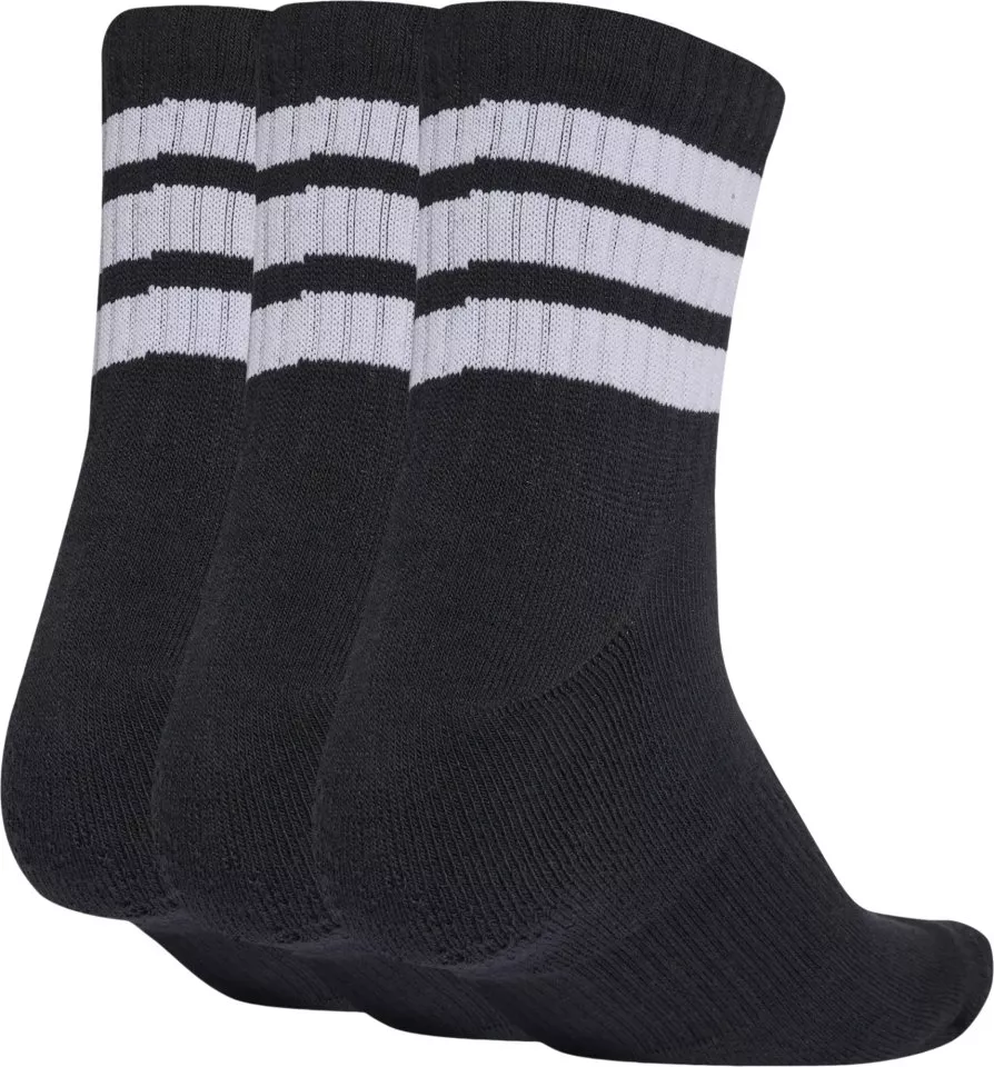 Sukat adidas Stripes Cushioned Mid Cut - 3 pairs